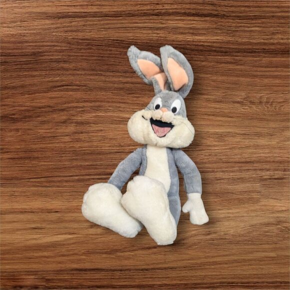 Bugs Bunny Plush 50th Birthday 24K Special Effects 1990 Excellent Condition 18" - Picture 3 of 8